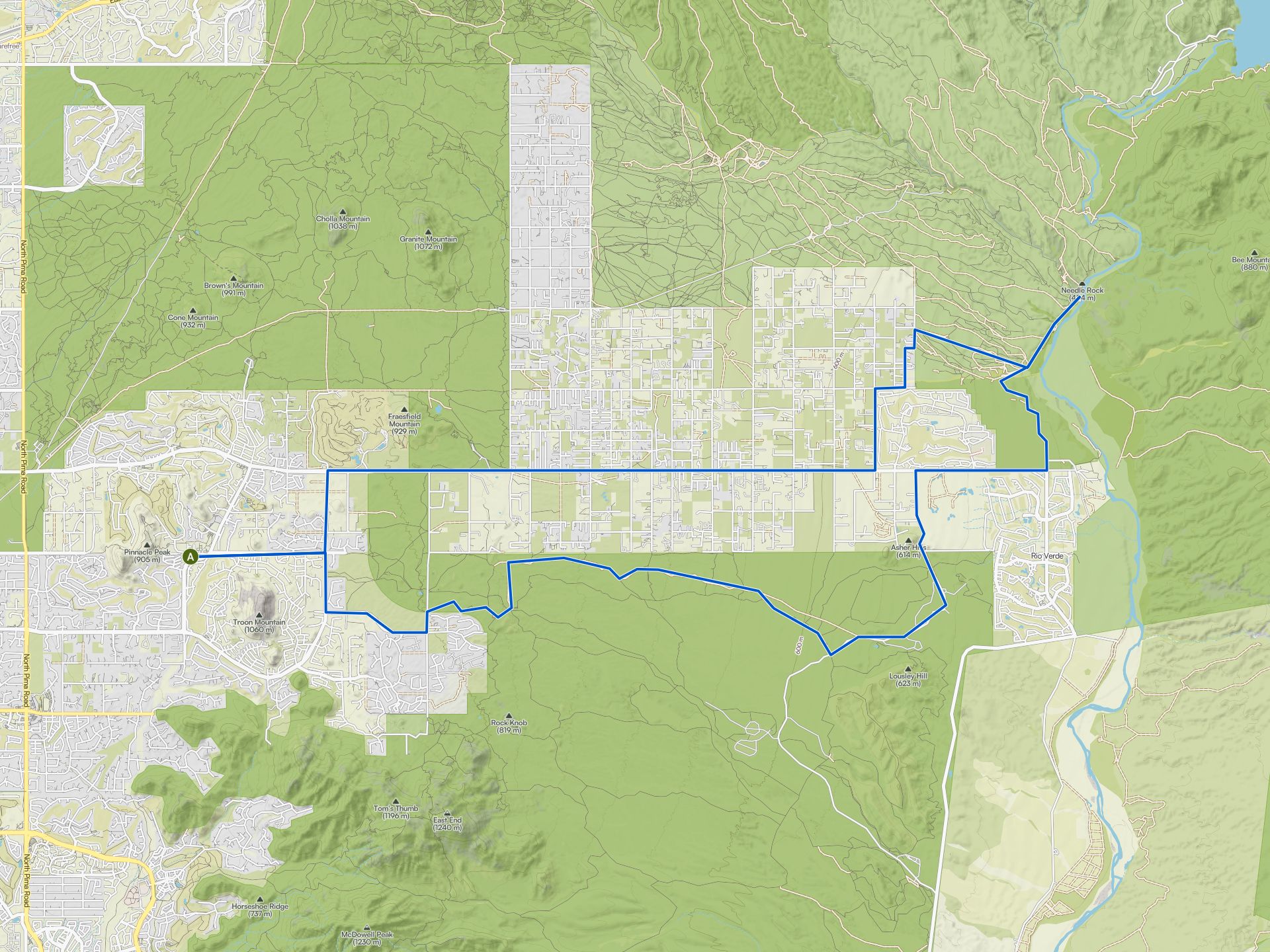 The best cycling routes around Scottsdale | Komoot